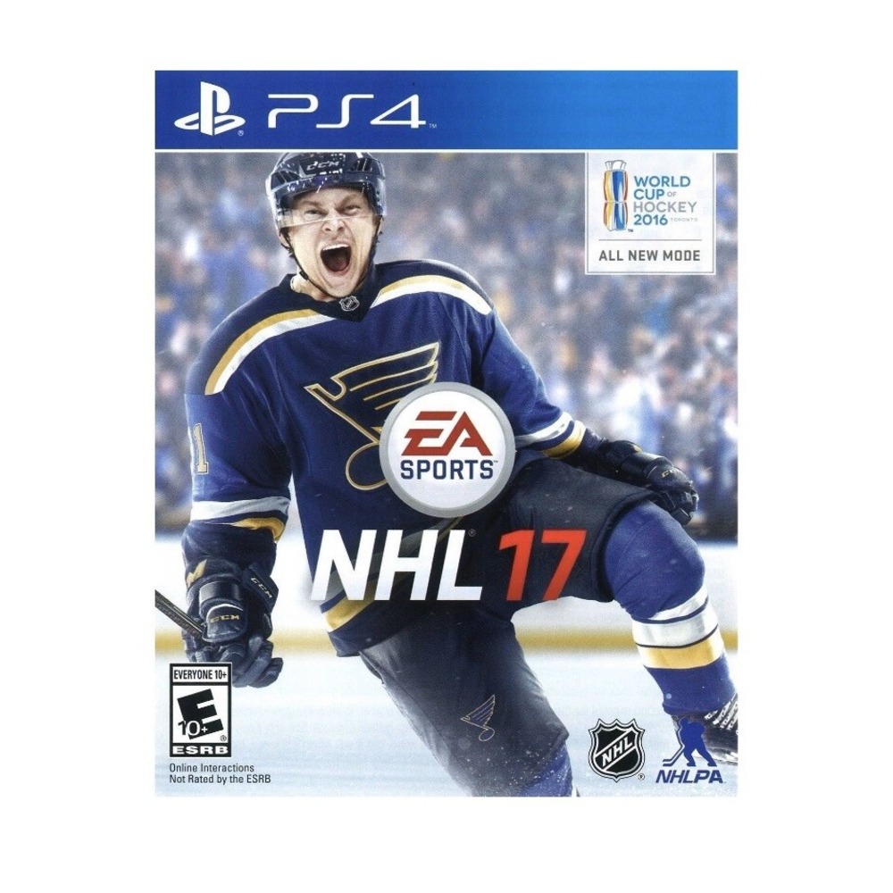 PS4 NHL 17 New Sealed In Original Plastic Wrap EA Sports E10+ Multiplayer Hockey